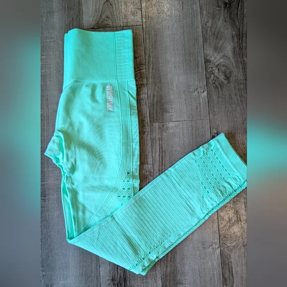 Gymshark Women's Small Mint Leggings - Picture 1 of 3